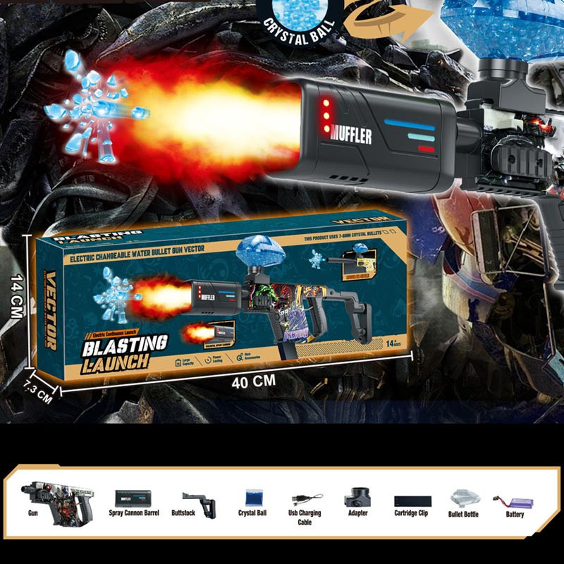 Автомат на гидрогелевых шариках (орбизах) Vector Blasting Launch Херсон - зображення 2