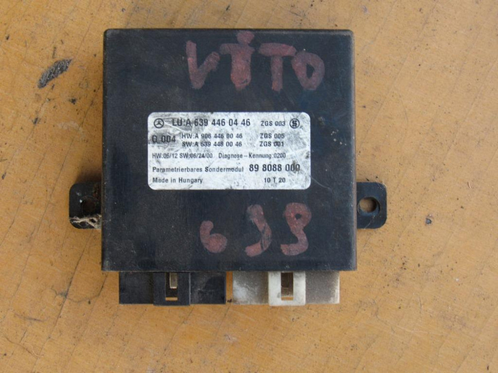 Блок фаркопа Mercedes Vito 2003-2014 (A6394460446) Ковель - зображення 3