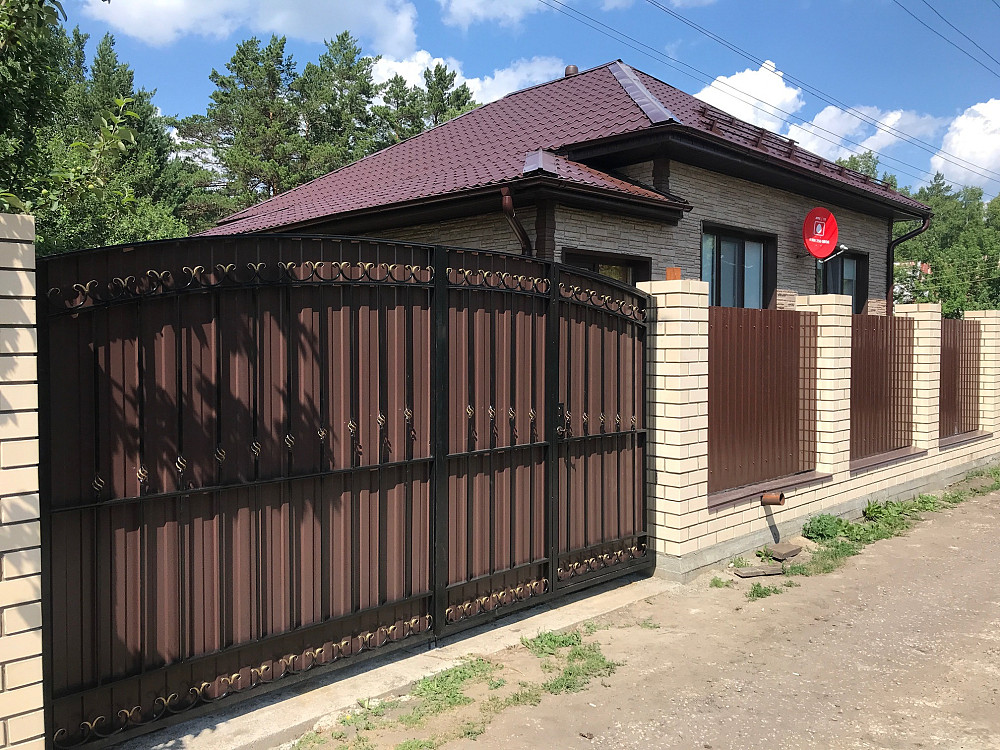 Ворота. В'їзна брама. Ворота. Ворота відкатні. Автоматичні ворота. Кривий Ріг - зображення 2