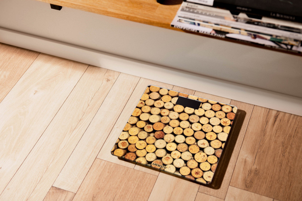 Ваги електронні підлогові Ardesto Cork SCB-965-CORK 150 кг Київ - зображення 1