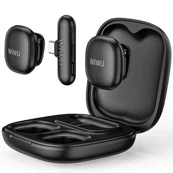 Уценка Петличный беспроводной микрофон WiWU Wi-WM006 AI Adaptive Noise Reduction Type-C Херсон