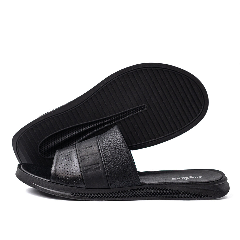 Мужские кожаные  летние шлепанцы-сланцы Jordan Київ - зображення 1