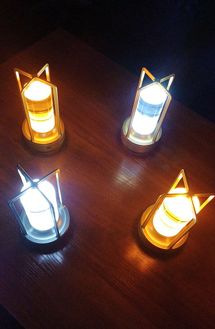 Кристальна LED лампа, 2000mAh, сенсорне керування, USB зарядка Київ - зображення 8