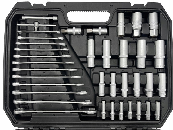 Набор инструмента комбинированный 1/4",3/8",1/2" 216ед. СТАНДАРТ ST-0216 Харків - зображення 5