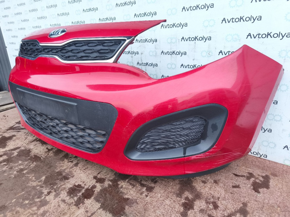 Бампер передний Kia Rio III 2011-2014 (86511-1W200) хэтчбек Ковель - изображение 2