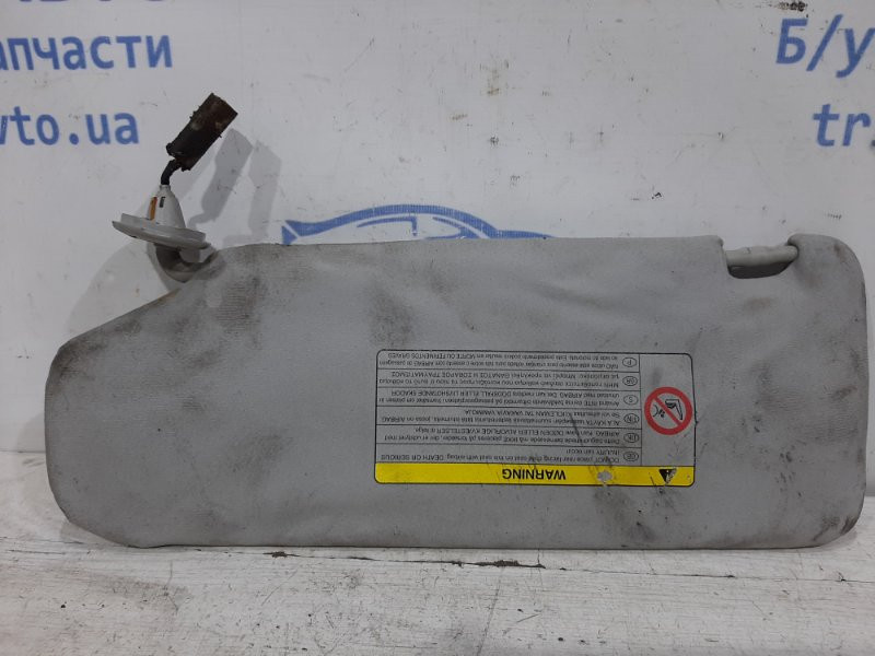 Козырек солнцезащитный правый Toyota Avensis 2002-2010 7431005161B1 (Арт. 26402) Київ - зображення 3