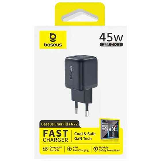 СЗУ Baseus EnerFill FN22 Fast Charger PD45W (1USB-C) (E01233) Херсон