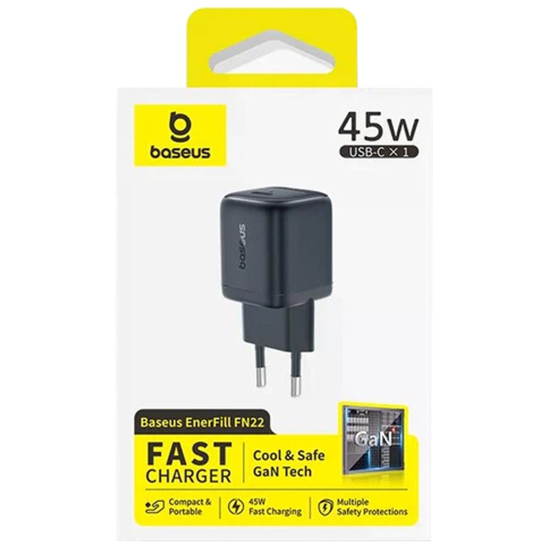 СЗУ Baseus EnerFill FN22 Fast Charger PD45W (1USB-C) (E01233) Херсон - зображення 2