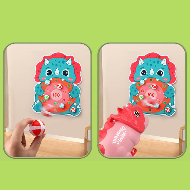 Интерактивная игра Dinosaur Athletics Gun на липучках + мишень Херсон - зображення 4