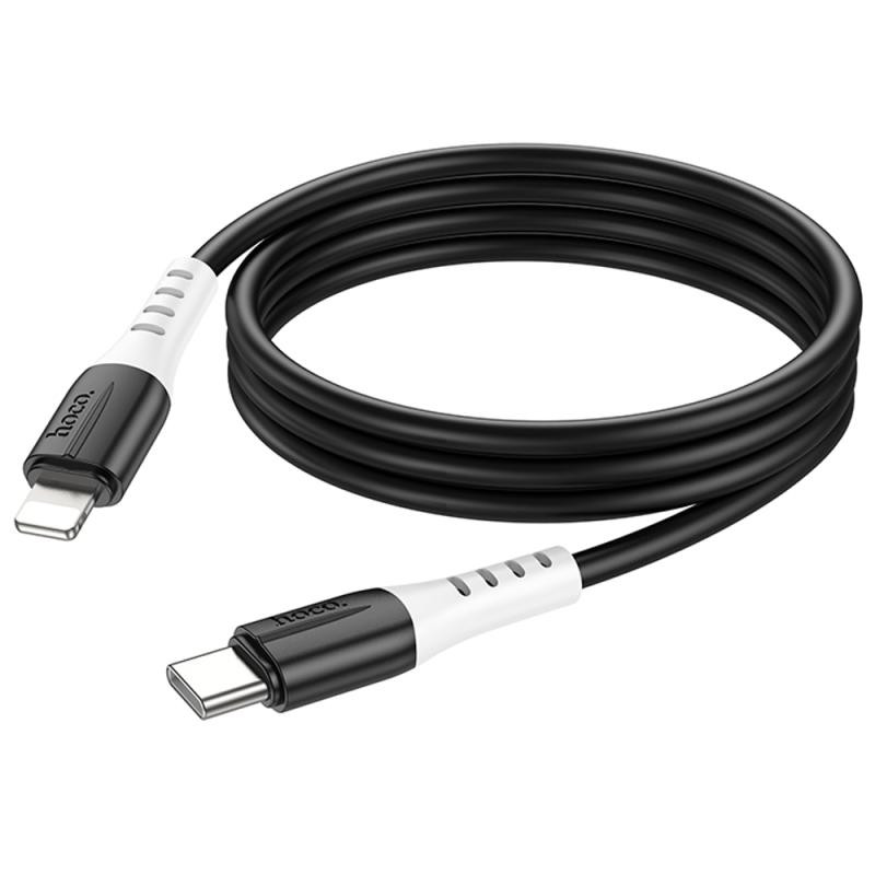 Дата кабель Hoco X82 Silicone Type-C to Lightning 20W (1m) Херсон - зображення 4