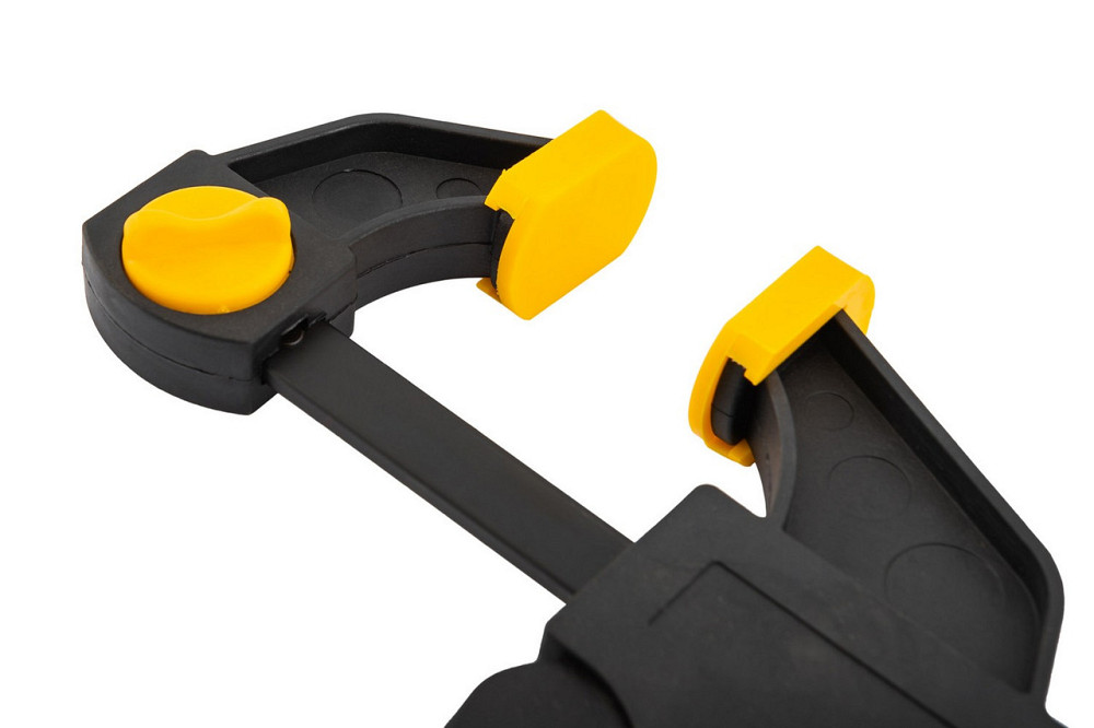 Струбцина столярная MASTERTOOL F-Type автоматическая 150х60 мм 800 Н 07-0400 Харків - зображення 6