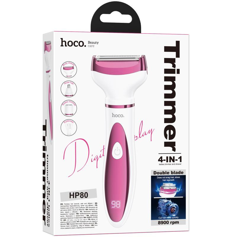 Женский триммер‑бритва Hoco HP80 4-in-1 300 mAh Херсон - изображение 2