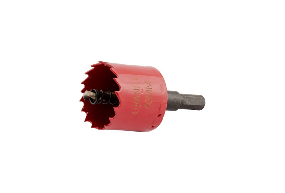 Сверло корончатое GRANITE Bi-Metal HSS M42 40 мм 6-09-040 Харьков - изображение 1