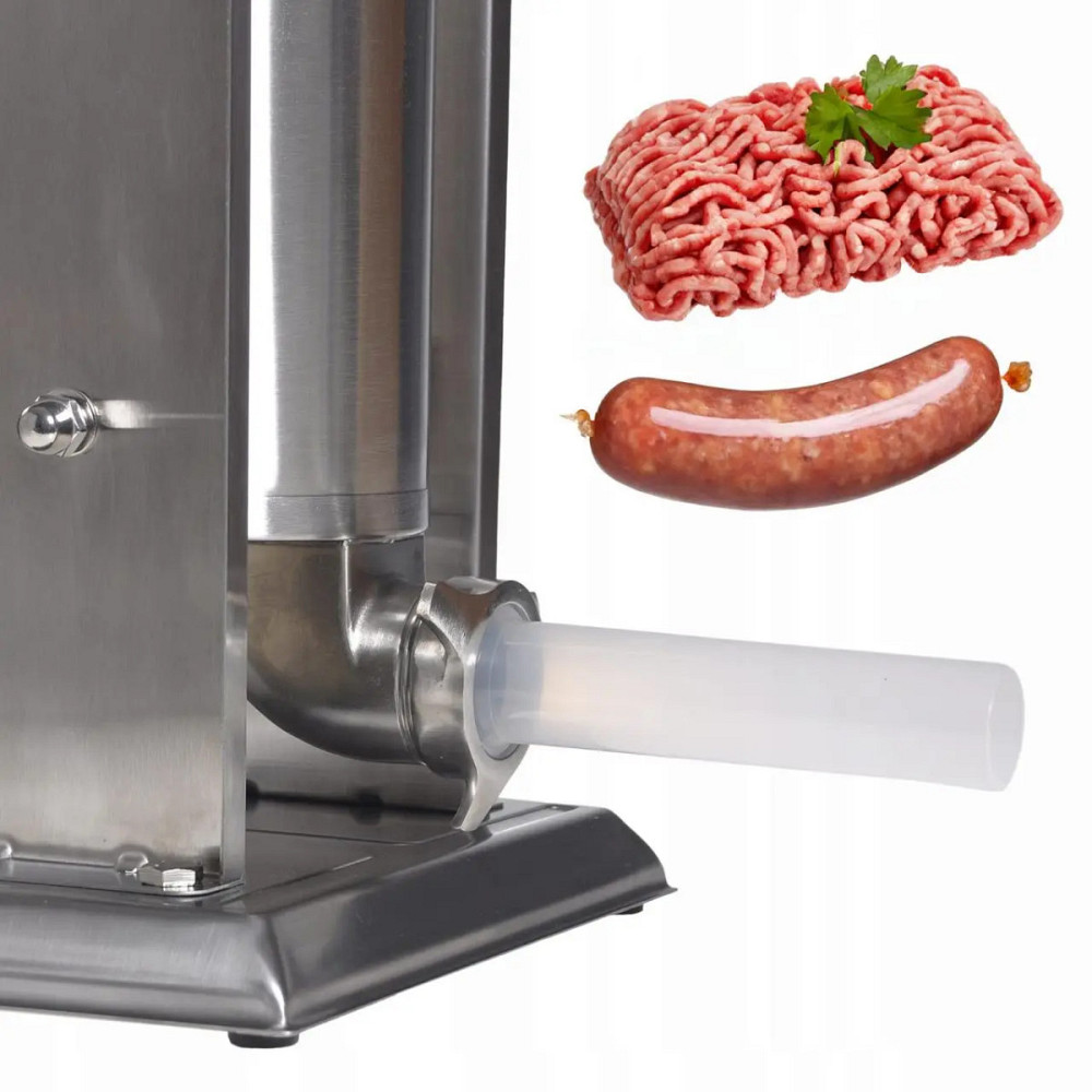 Шприц колбасный вертикальный Kamille KM6508 5 л серебристый Киев - изображение 4