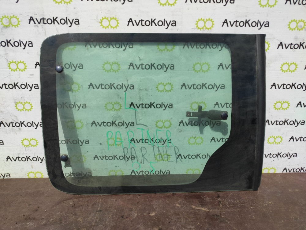 Стекло боковой двери левое Peugeot Partner 1996-2007 Ковель - изображение 1