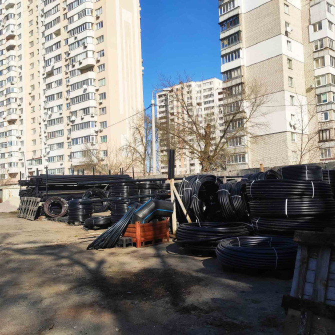 Труба ПЕ100 SDR17 - 110х6,6 труба у бухтах 30 метрів тиск 10 атмосфер. Київ - зображення 1