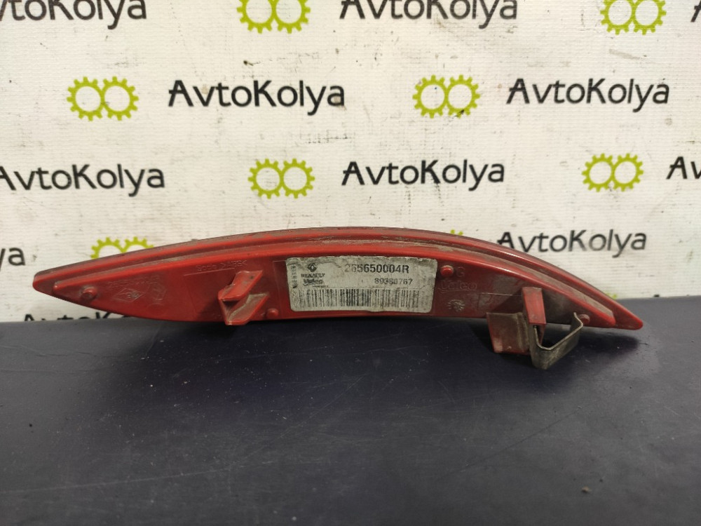 Катафот (светоотражатель) бампера задний левый Renault Megane III 2009-2015 (265650004R) Ковель - зображення 2