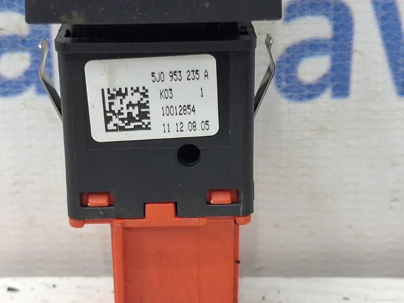 Кнопка аварийки Skoda Fabia 2007-2014 5J0953235A (Арт. 78386) Київ - зображення 3
