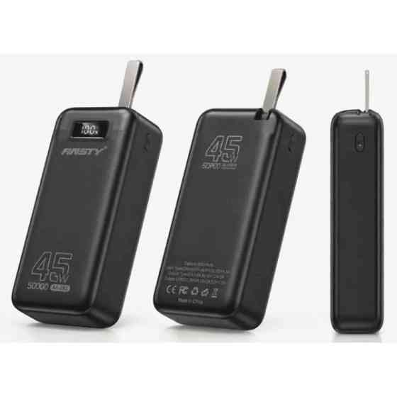 Power Bank Ansty AP-083 45W 50000mAh Black Харьков