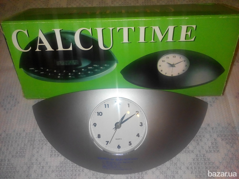Часы-калькулятор кварц новые Киев - изображение 1