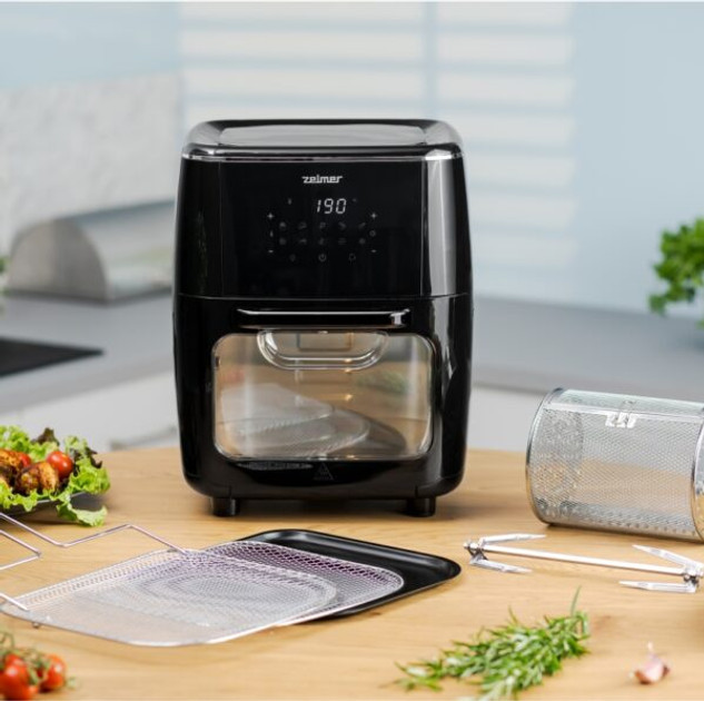 Мультипечь ZELMER ZAF7120 1700 Вт черная Київ - зображення 1