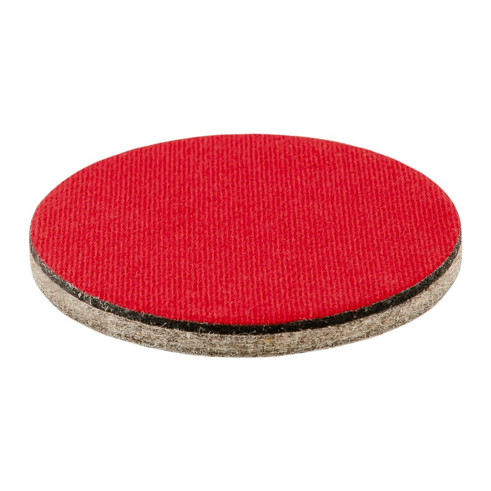 Круг полировочный MASTERTOOL на липучке из натурального войлока жесткий влагостойкий 6 мм Ø 100 мм н Харьков - изображение 2