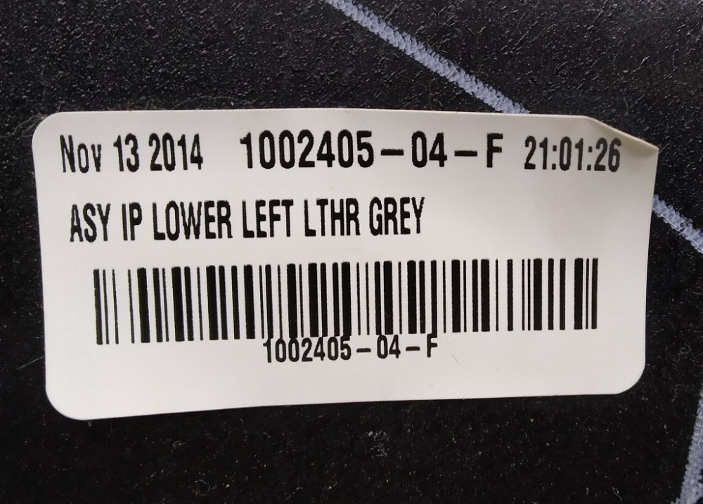 2Накладка декоративная под руль NAPPA GRAIN GRAY LEATHER Tesla model S, model S REST 1002405-04-F Київ - зображення 5