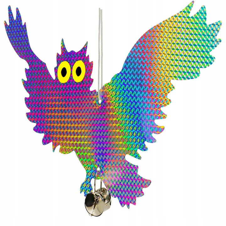 Визуальный отпугиватель птиц Chomik сова с крыльями Одеса - зображення 11