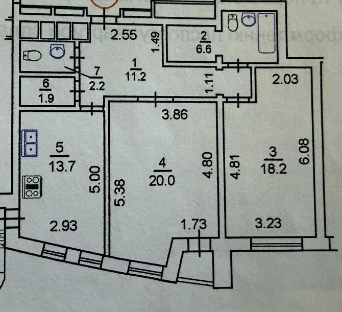 продажа 2-к квартира Киев, Печерский, 160000 $ Київ - зображення 9