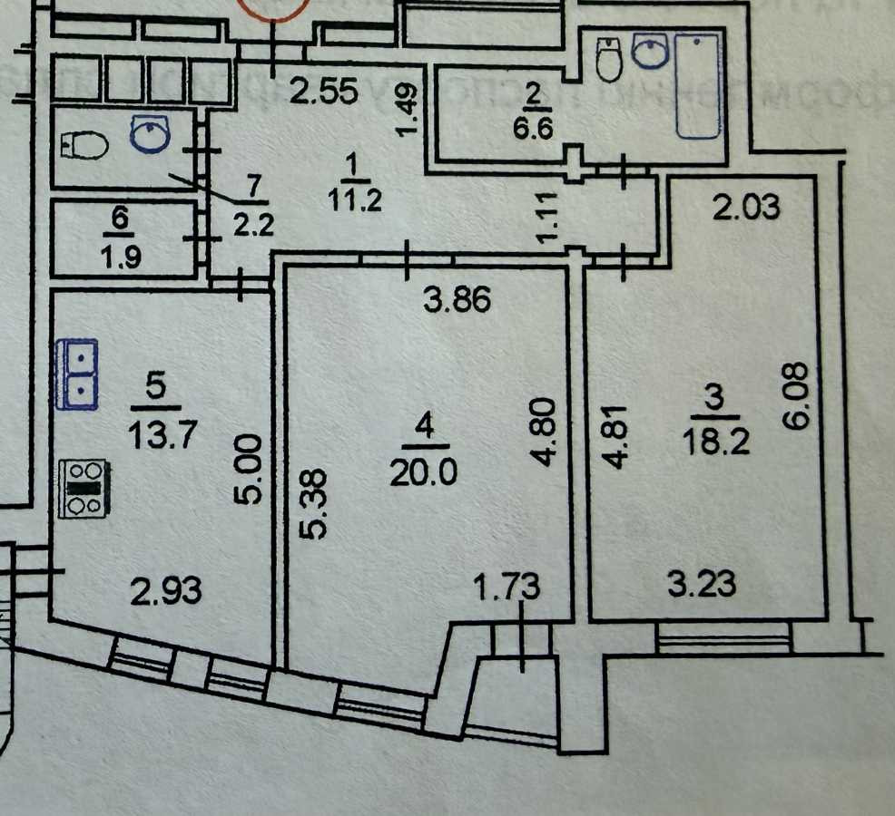 продажа 2-к квартира Киев, Печерский, 156000 $ Київ - зображення 9