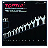 Набор ключей рожково-накидных TOPTUL 16 шт. 7-32 Hi-Performance GPAX1601 Харьков