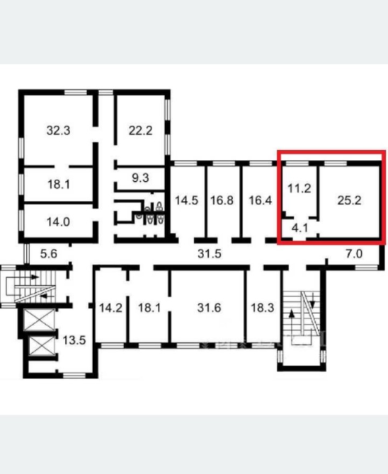 Березняки, вул Амвросія Бучми 5, офіс 44.4м Киев - изображение 1