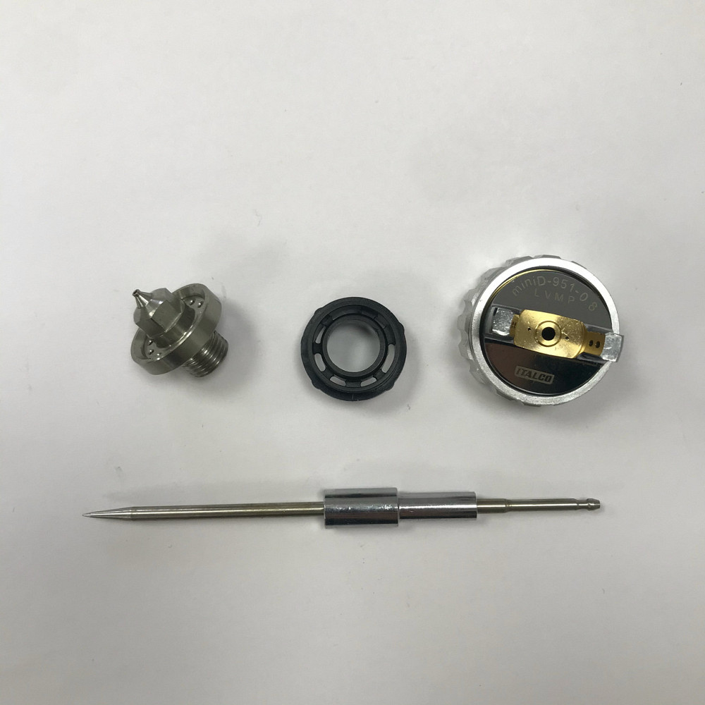 Форсунка 0,8мм для краскопультов D-951-MINI LVMP ITALCO NS-D-951-MINI-0.8LM Харків - зображення 6