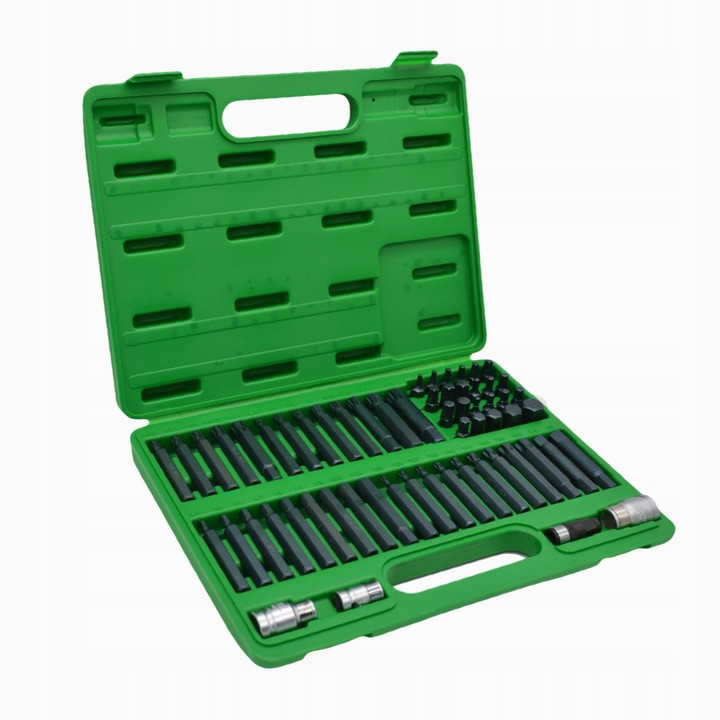 Профессиональный набор бит TORX, HEX, SPLINE, RIBE, SQ 60ед. TOPTUL GCAI6003 Харьков - изображение 7