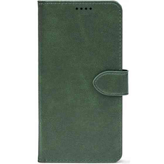 Чохол-книжка Crazy Horse Clasic для Xiaomi Redmi Note 15 Pro 5G Dark Green (Front) Харьков