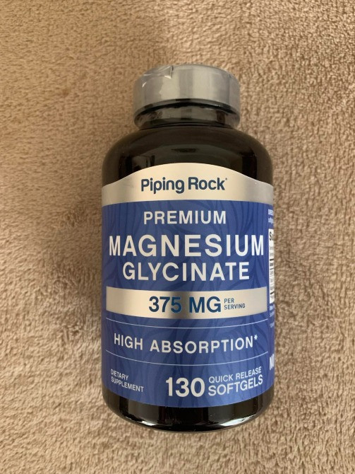 Магнію гліцинат 375 мг порції 130 гелевих капсул США. Тернополь - изображение 1