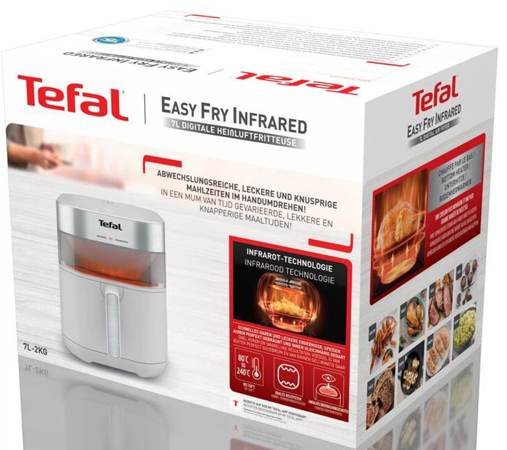 Мультипечь Tefal Easy Fry Infrared EY831GE0 2200 Вт белая Киев - изображение 10