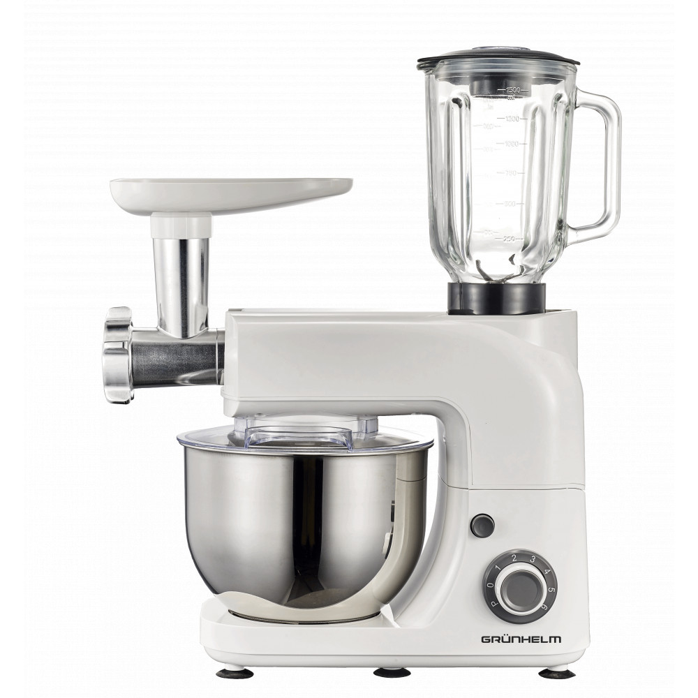Кухонный комбайн Grunhelm GKM-0020 1800 Вт Київ - зображення 1