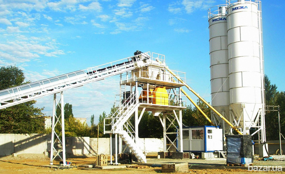 Стационарный бетонный завод MEKA 60W MB-60W Київ - зображення 3