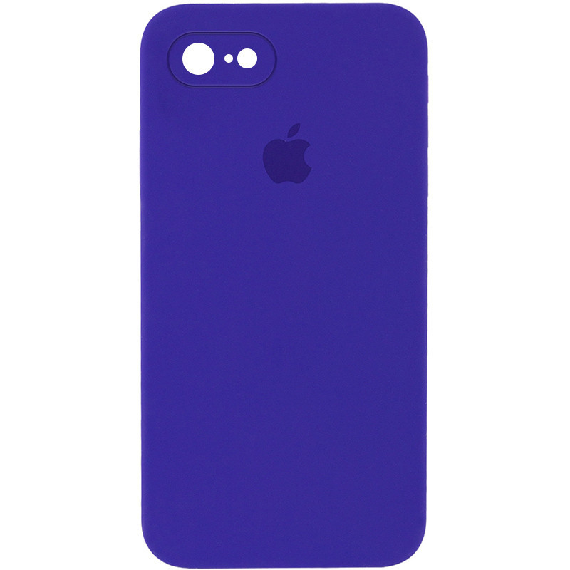 Чехол Silicone Case Square Full Camera Protective (AA) для Apple iPhone 6/6s (4.7") Херсон - зображення 9