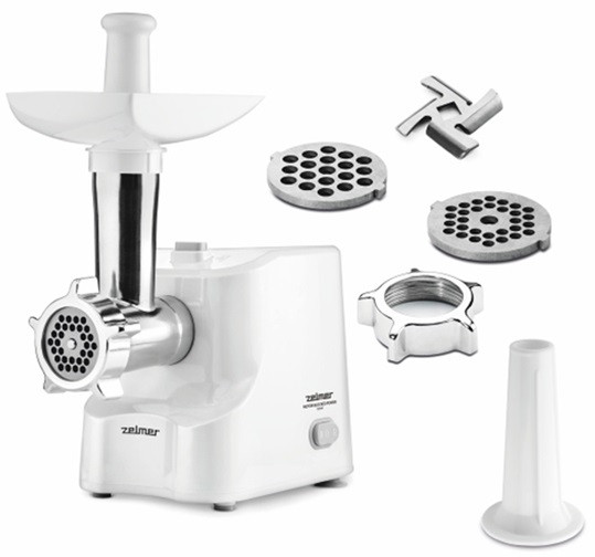 Мясорубка электрическая Zelmer ZMM1010B 1000 Вт белая Київ - зображення 1