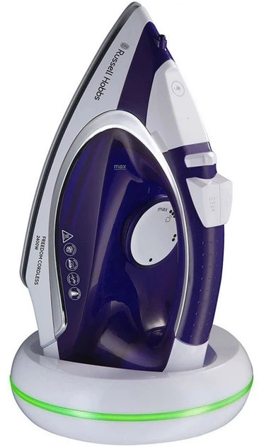 Утюг Russell Hobbs Supreme Steam Cordless 23300-56 2400 Вт сиреневый Киев - изображение 4