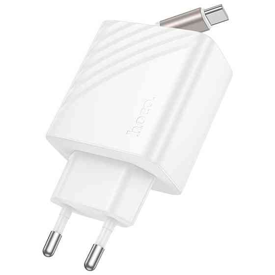 СЗУ Hoco N57 Full PD20W with retractable cable Type-C (2USB-C) Херсон