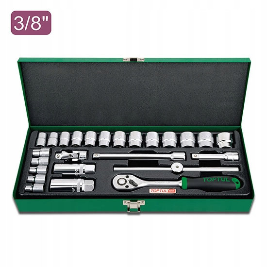 Набор инструмента TOPTUL 3/8" 25ед. GCAD2501 Харьков - изображение 2