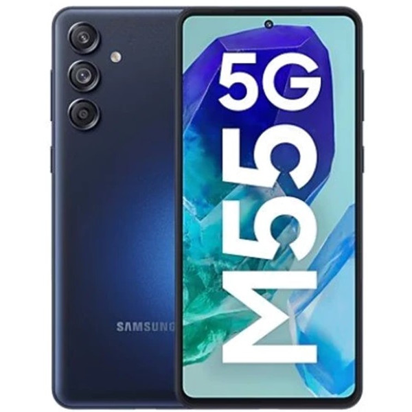 Смартфон Samsung Galaxy M55 M556B 8/256GB Denim Black (SM-M556BZKC) EU (Код товару:38956) Харків - зображення 1