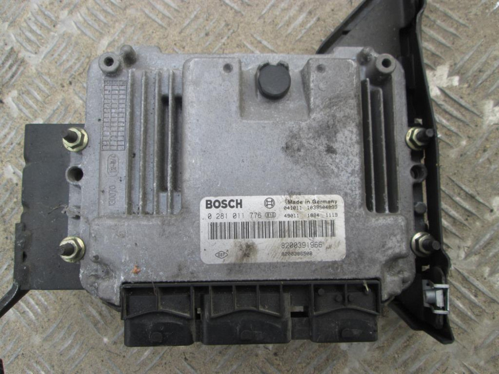 Блок управления двигателем Renault Scenic II 1.9 dci 2003-2009 (8200391966) Ковель - изображение 1