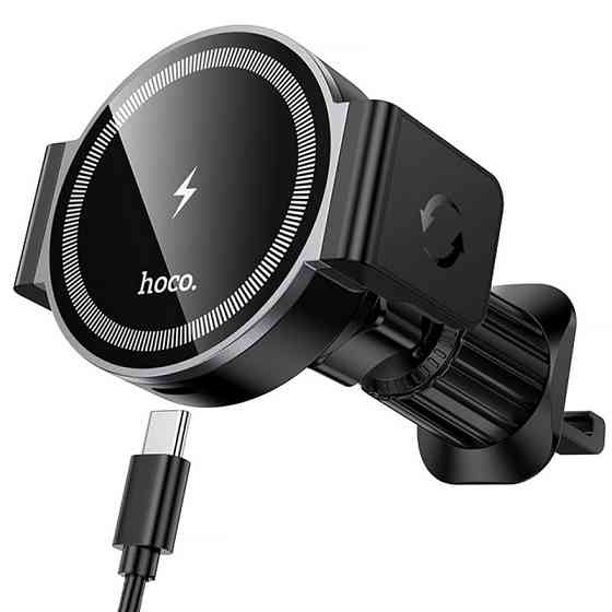 Уценка Автодержатель с БЗУ Hoco HW35 Power 15W (air outlet) Херсон