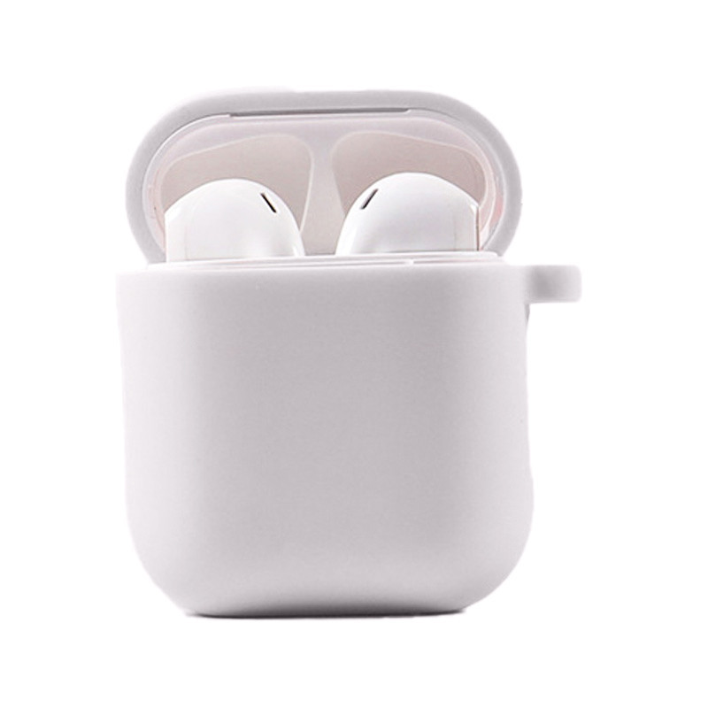 Силиконовый футляр с микрофиброй для наушников Airpods 1/2 Херсон - изображение 3