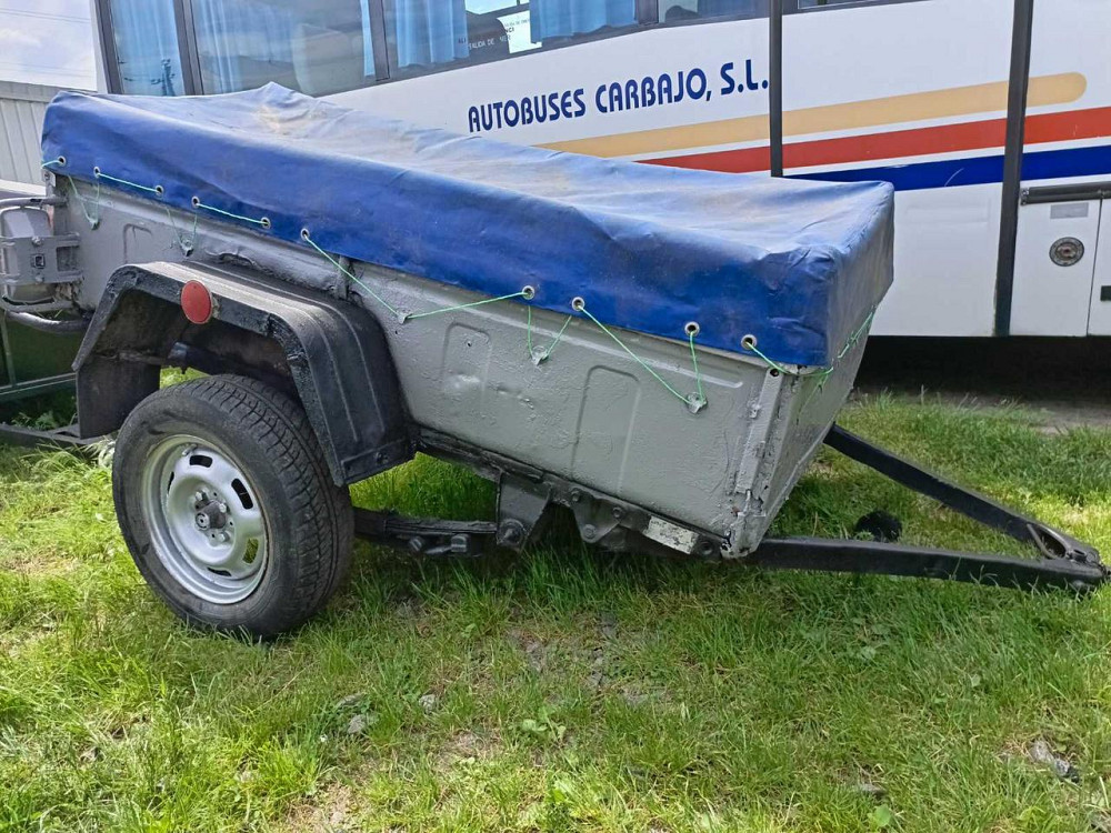 Тент на легковий причіп КрАЗ 1,85 х 1,35 Євролайт Баришівка - зображення 1