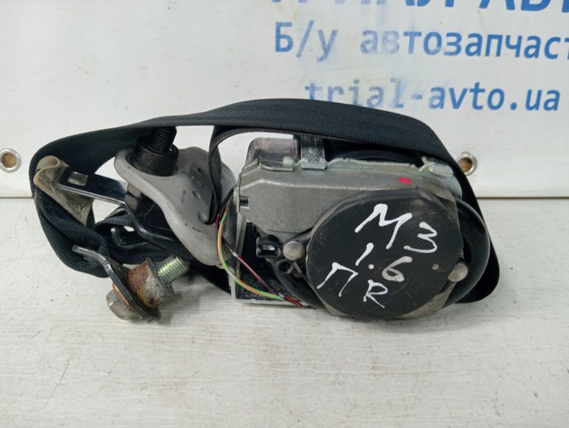 Ремень безопасности передний правый Mazda 3 BK 1.6 БЕНЗИН Z6 2003 (б/у) Киев - изображение 1